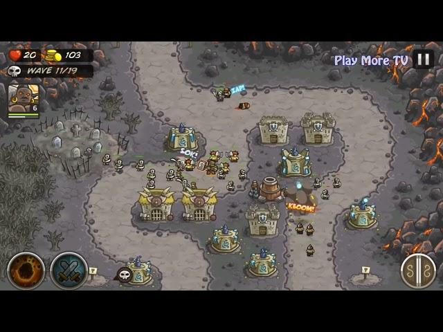 Kingdom Rush Level 10 - The Wastes [Hard Difficulty - 3 stars]