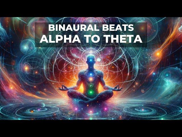 Binaural Beats - Alpha 12 Hz to Theta 6 Hz