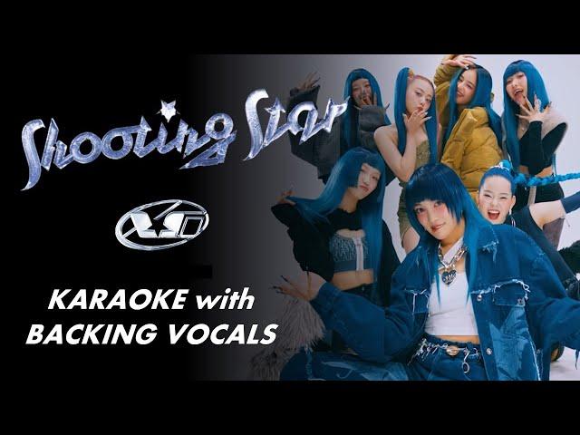 XG - SHOOTING STAR - KARAOKE  with BACKING VOCALS