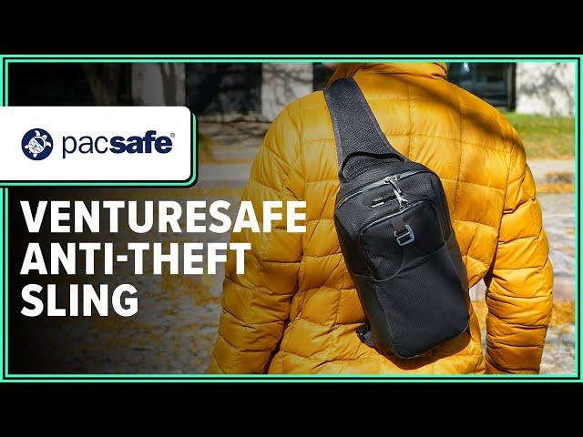 Pacsafe Venturesafe X Anti-Theft Sling Pack Review (1 Month of Use)