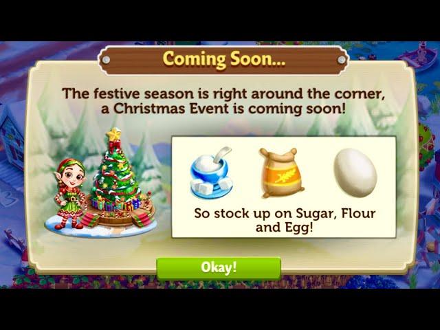 FarmVille 2 Country Escape Christmas Event COMING SOON! #iosgameplay #farmville2 #educationalgame