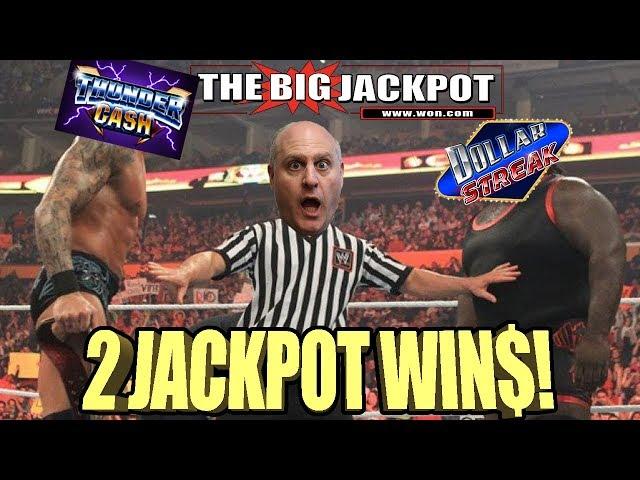 WOA! 2 BIG HITS! THUNDER CASH VS. DOLLAR STREAK WHICH ONE WILL WIN?? | The Big Jackpot