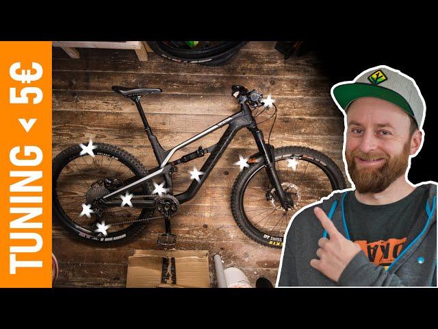 Bike TUNING unter 5 EUR | Fahrrad Mountainbike Gravel | Tipps & Tricks