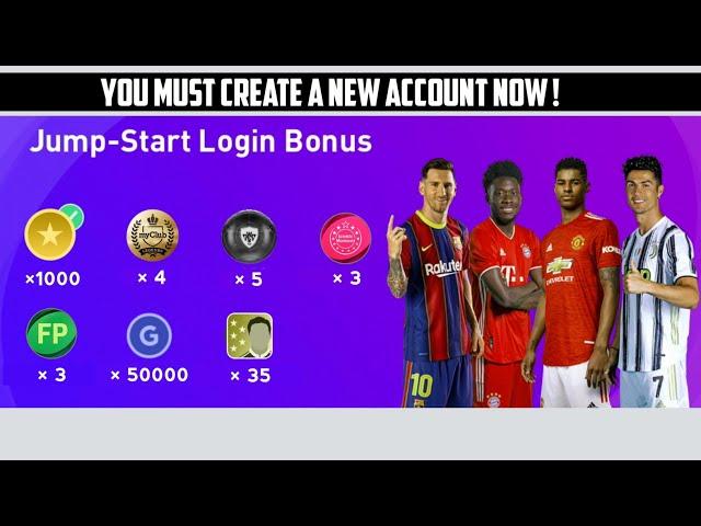 BEST TIME TO START NEW PES ACCOUNT | EPIC REWARDS | PES  2021 MOBILE