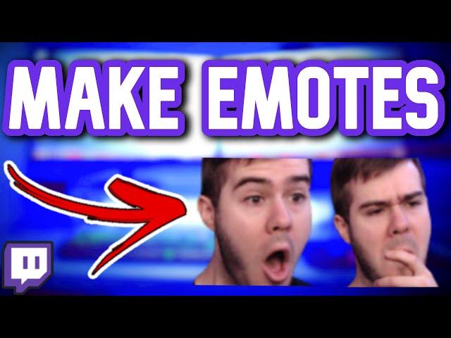 HOW TO MAKE FREE TWITCH EMOTES TUTORIAL(SUPER EASY)