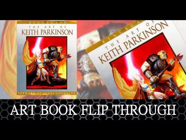 Fantasy  Art book flip through - The Art of Keith Parkinson.