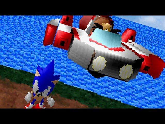 Sonic Adventure Boss on Sega Saturn