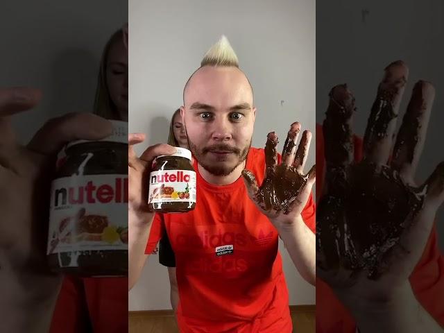 Nutella prank.