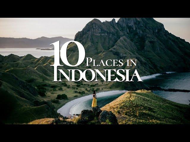 10 Amazing Places to Visit in Indonesia   | Indonesia Travel Video