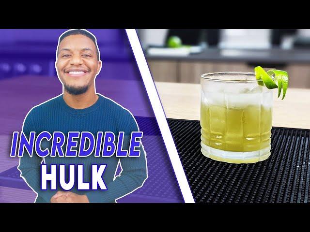 Incredible Hulk Drink  - The Cocktail Enthusiast