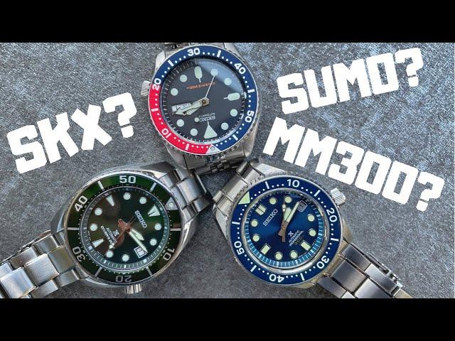 Seiko Marinemaster 300 vs SKX vs Sumo - more expensive = better?