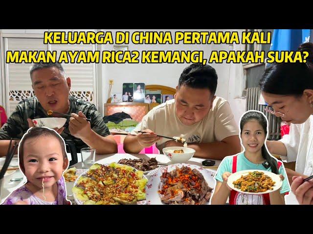 MASAKIN KELUARGA AYAM RICA RICA KEMANGI & DAGING KAMBING KHAS CHINA, APAKAH MERTUA BISA SUKA?