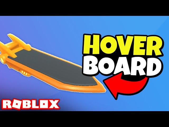 How to Make a HOVER BOARD in ROBLOX!