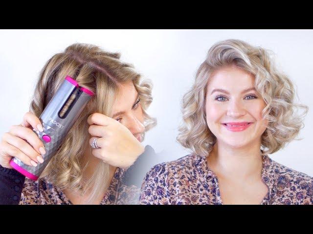 World's First WIRELESS AUTOMATED Curling Iron | Milabu