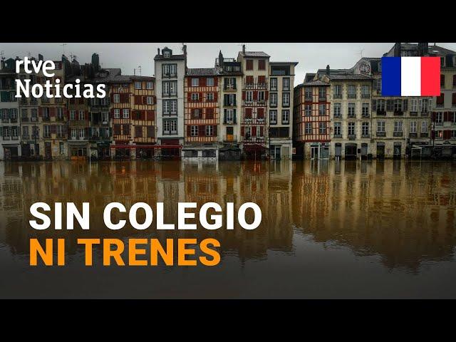 FRANCIA: Las PEORES INUNDACIONES en el SUR y CENTRO-ESTE en 40 AÑOS | RTVE Noticias