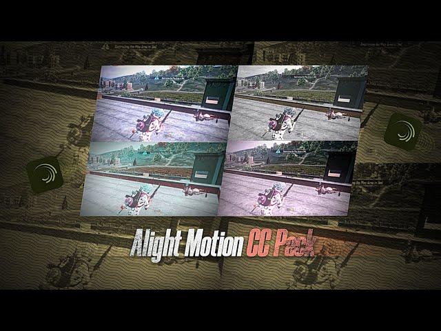 Alight Motion Insane CC Pack | CC Presets Android | Pubg Cc Android & Ios