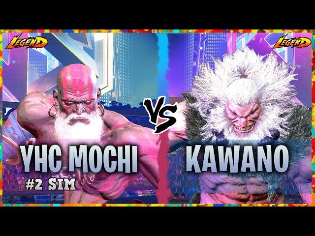 SF6 ▰ Ranked #2 Dhalsim  ( YHC Mochi ) Vs. Akuma ( kawano )『 Street Fighter 6 』