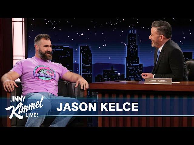 Jason Kelce on Playing in Philly, New Talk Show and Holiday Shopping for Travis Kelce & Taylor Swift