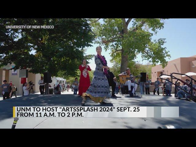 UNM ARTSSPLASH 2024 plans announced