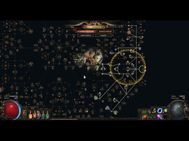 PoE 3.21 - My Lightning Arrow +154% IQ +202% IR (Legacy Standard) Build!