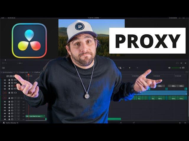 Comment créer des médias proxy - DaVinci Resolve