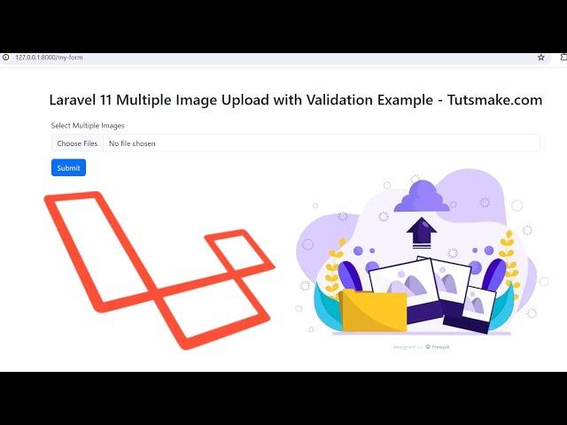 Laravel 11 Multiple Image Upload Tutorial Example