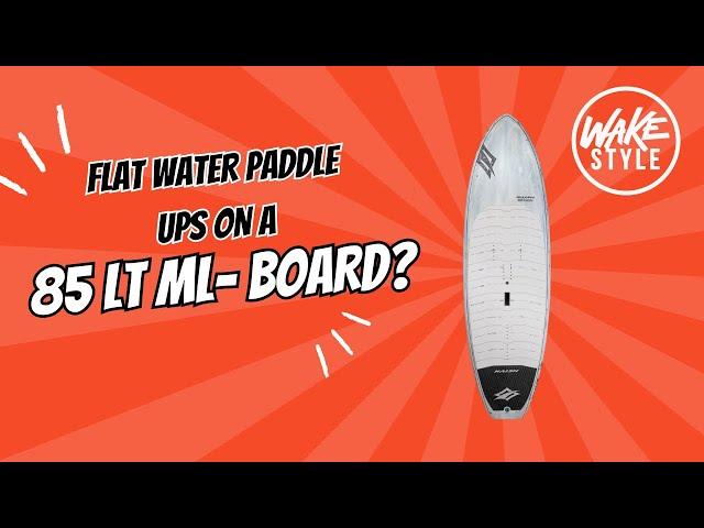 Flat Water Paddle Ups On a Mid-Length Foil Board?