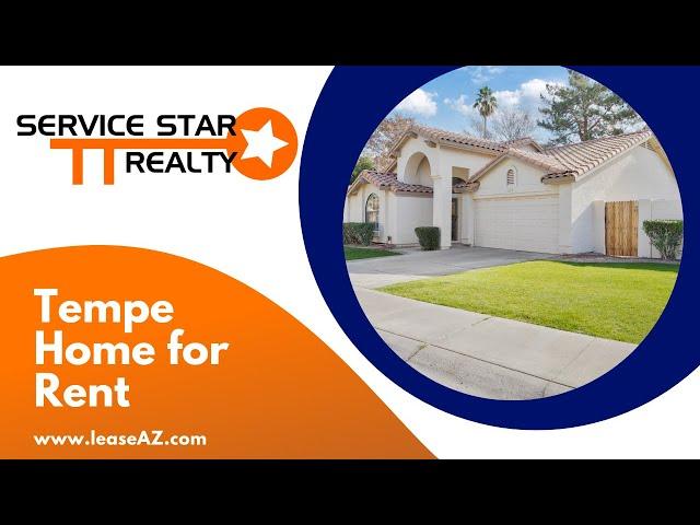 Tempe Homes for Rent 3BR/2BA by Tempe AZ Property Management | Service Star Realty