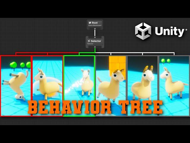 Enemy Behavior Tree AI FULL IMPLEMENTATION (AI Tree) | AI Series 48 | Unity Tutorial