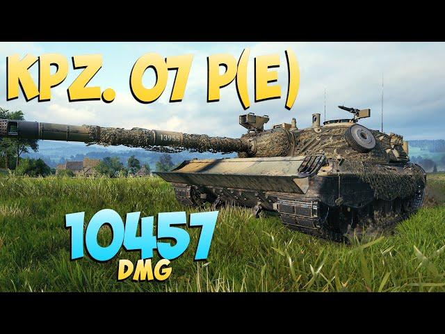 Kpz. 07 P(E) - 8 Kills 10.4K DMG - Boss 2024! - World Of Tanks