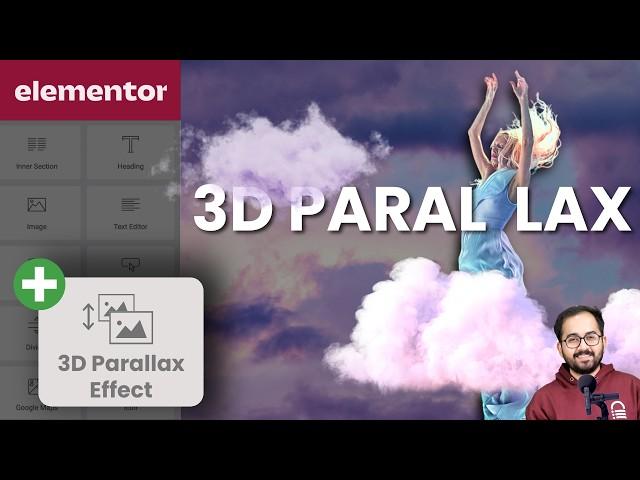 Elementor's 3D Parallax Scrolling Effect (FREE)