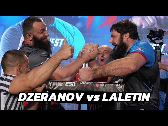 Vitaly Laletin vs Georgi Dzeranov - East vs West15 Right Arm +115kg Match