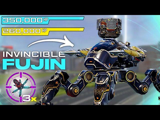 Ancile Can Now Be Equipped On The UE Fujin... INVINCIBLE Shielding - GODLIKE | War Robots