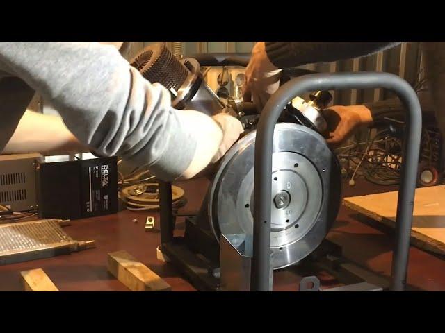 Двигатель Стирлинга - генератор 12 и 220 В. Stirling engine 12&220 V. (03.2020 part 12).