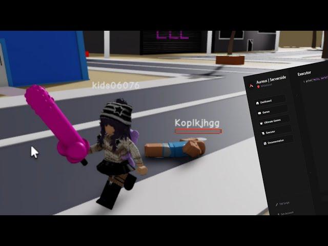 ROBLOX Aureus Script Serverside Showcase EXPLOITING