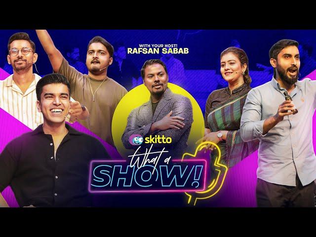 Salman, Dipty, Shomik, Shouvik, Rudro (Dhaka Guys) | What a Show! with Rafsan Sabab