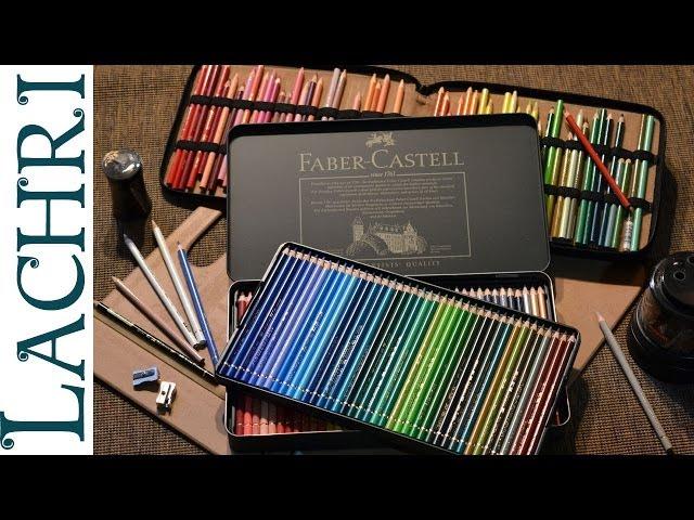 Prismacolor Vs Faber Castell Polychromos colored pencils w/ Lachri