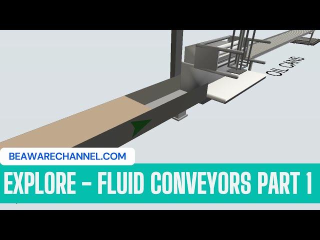 Fluid Conveyors | Part 1 | Fluid Simulation | flexsim training | flexsim basics | LeanSimCorp