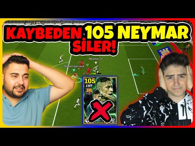 KAYBEDEN 105 NEYMAR SİLER!! EZİYET CHALLENGE! w/@TolgaBekdemirr  eFootball Mobile 2025