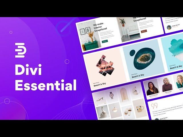 Introducing Divi Essential Plugin