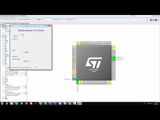 Modbus driver for STM32L0 - Part 1