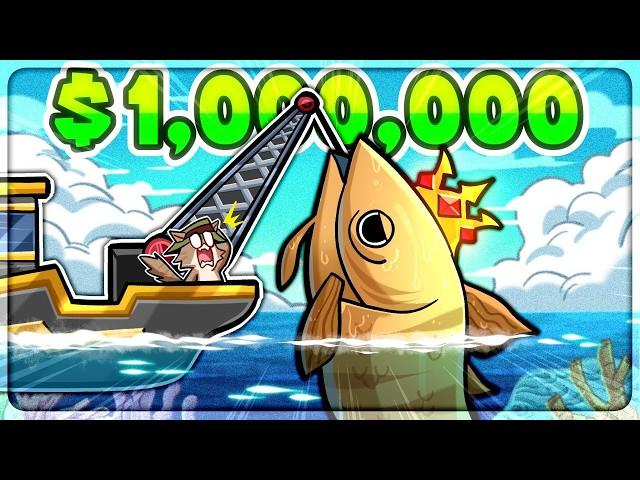 I Caught The $1,000,000 ANCIENT KING FISH in Cat Goes Fishing