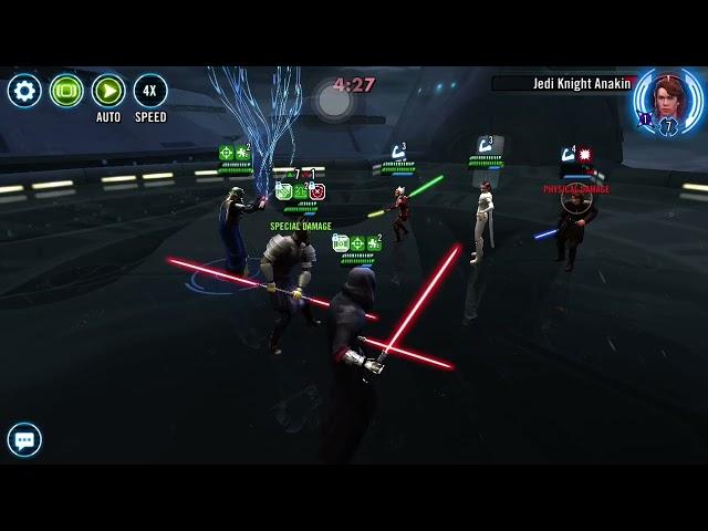 Power of Savage Opress (omicron ) in GAC / SWGOH