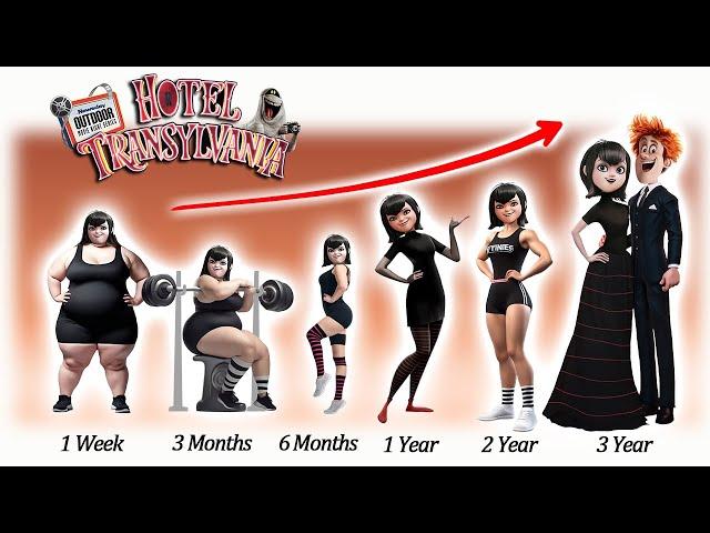 From Fat to Muscle: Hotel Transylvania Growing Up Transformation I Poppy Bo