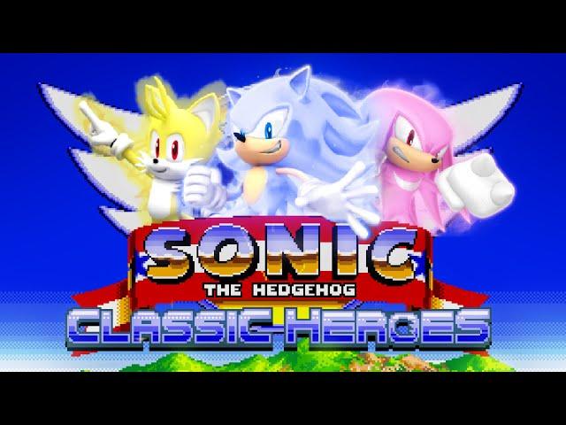 [TAS] Sonic Classic Heroes - Speedrun as Team Hyper