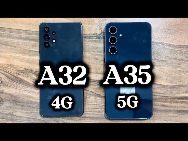 Samsung Galaxy A32 vs Samsung Galaxy A35