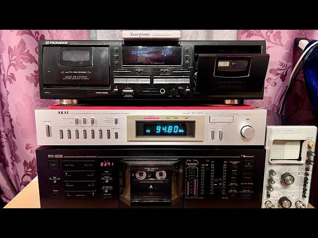 Pioneer CT-W503R vs… Nakamichi RX-202  Гр. Scorpions 