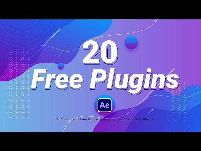 20 After Effects Free Plugins & Scripts | After Effects Plugins, Scripts