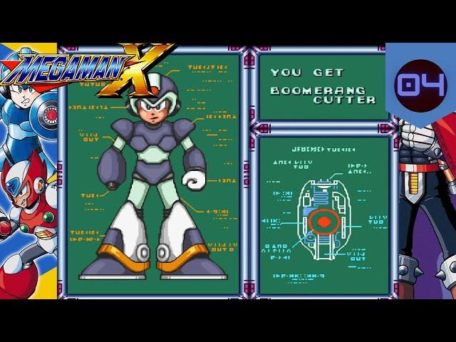 Mega Man X Legacy Collection - Megaman X #4 - Launch Octopus and Boomer Kawanger