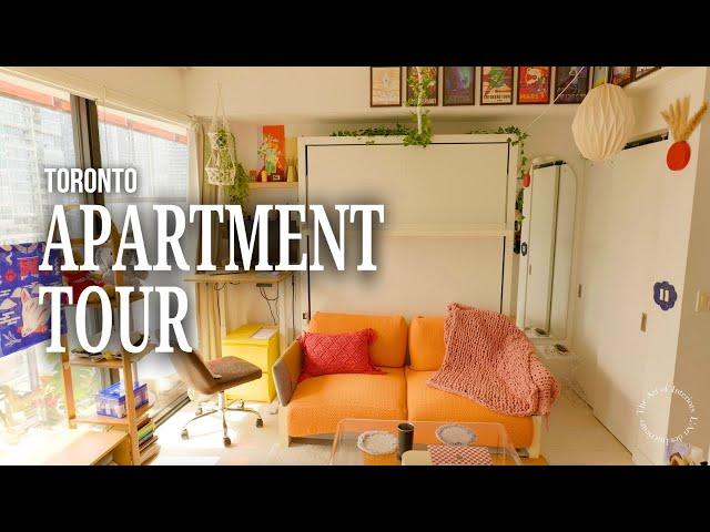 Touring a Tiny 300 Sq Ft Micro Apartment in Downtown Toronto